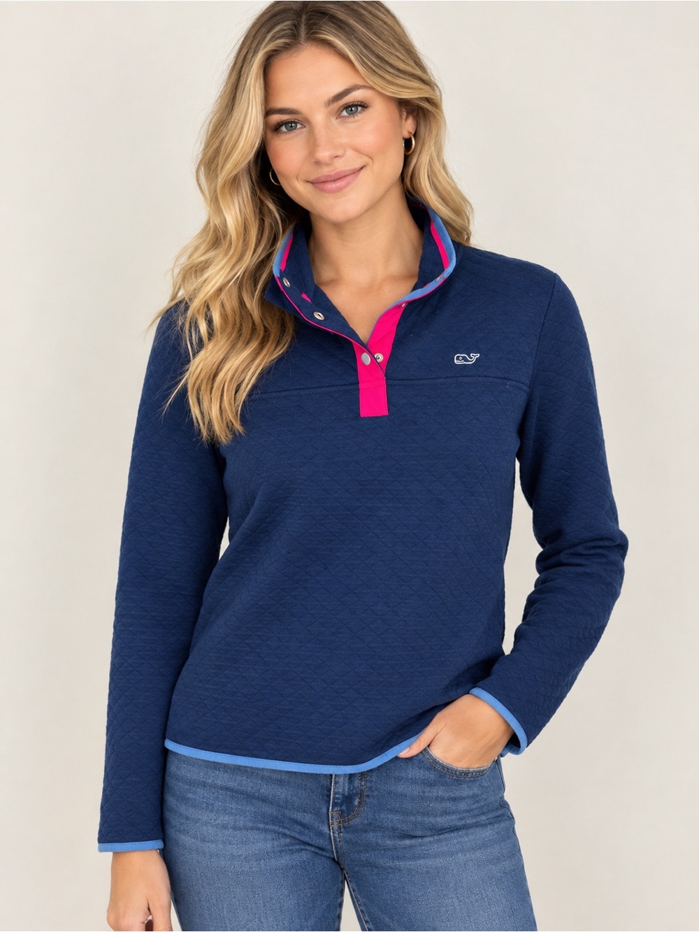 Vineyard Vines Pullover Quilted